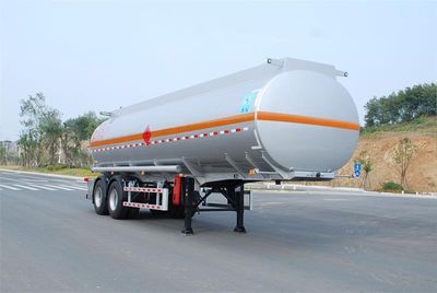 Qixing  QXC9350GYY Aluminum alloy oil transport semi-trailer