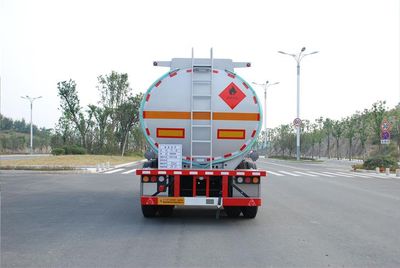 Qixing  QXC9350GYY Aluminum alloy oil transport semi-trailer