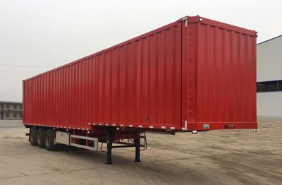 Zhongyu Guoyu brand automobiles ZGY9400XYK Wing opening box semi-trailer