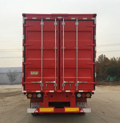 Zhongyu Guoyu brand automobiles ZGY9400XYK Wing opening box semi-trailer