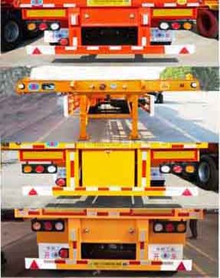 Kaile  AKL9403TWY Transport semi-trailer of dangerous goods tank frame