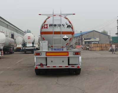 Tongyada  CTY9402GFWA Tank transport semi-trailer for corrosive substances