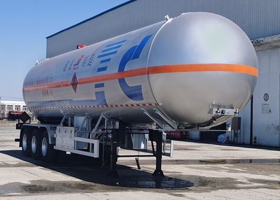 Jiancheng  JC9402GYQQY2 Semi trailer for liquefied gas transportation