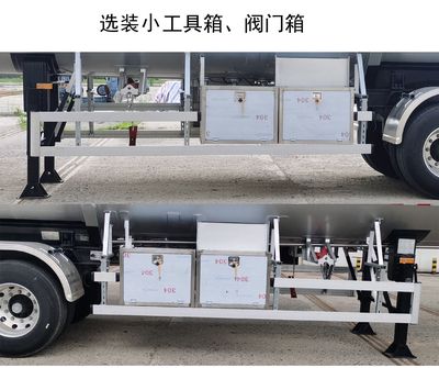 Jiancheng  JC9402GYQQY2 Semi trailer for liquefied gas transportation