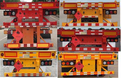 Liang Jin  ZYV9350TWY Transport semi-trailer of dangerous goods tank frame