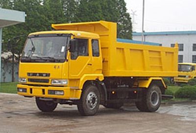 Jiefang Automobile CA3190P2K15A80 Flat head diesel dump truck