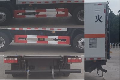 Zhuanwei  HTW5041XRQCA6 Flammable gas box transport vehicle