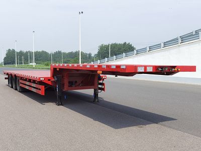 Lieguang  DHL9400TDP Low flatbed semi-trailer