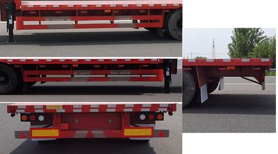 Lieguang  DHL9400TDP Low flatbed semi-trailer