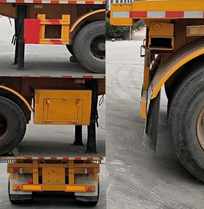 Rongde  RDP9400ZZXP Flat dump semi-trailer