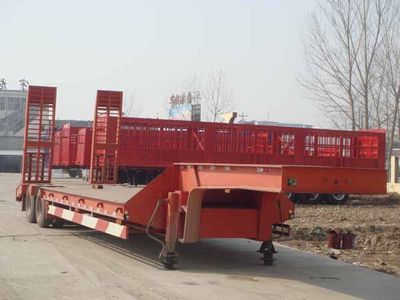 Luyue LHX9352TDPLow flatbed semi-trailer