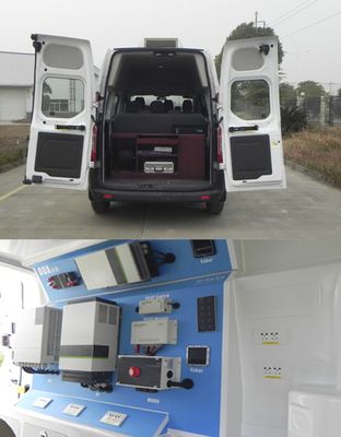 Jiangling Quanshun brand automobiles JX5036XDWZKA Mobile service vehicle