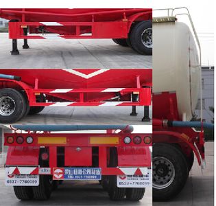 Yangjia  LHL9402GXHA Lower ash semi-trailer