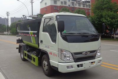 Huatong brand automobiles HCQ5035ZZZBJ6 Hydraulic Lifter Garbage truck 