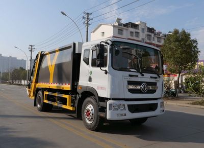 Huatong brand automobiles HCQ5185ZYSEQ6 Compressed garbage truck