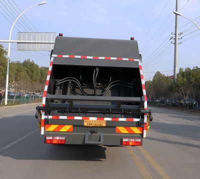 Huatong brand automobiles HCQ5185ZYSEQ6 Compressed garbage truck