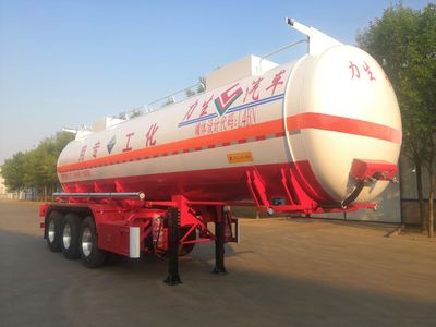 Lisheng  HLS9403GFWA Tank transport semi-trailer for corrosive substances