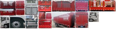 Shaanxi Automobile YTQ5091CCYKJ331 Grate type transport vehicle