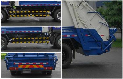 Zhonglian Automobile ZLJ5160ZYSLE3 Compressed garbage truck