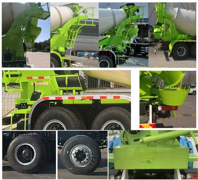 Foton  BJ5319GJBEV2C Electric exchange type pure electric concrete mixing and transportation vehicle