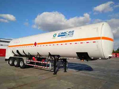 CIMCNTV9400GDYALow temperature liquid transport semi-trailer