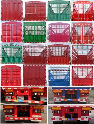 Liangshan Dongyue  CSQ9400CCYA Gantry transport semi-trailer