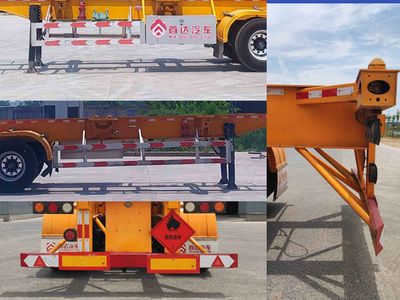 Shouda  GFC9401TWY Transport semi-trailer of dangerous goods tank frame