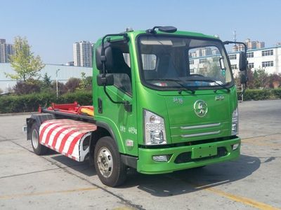 Shaanxi Automobile SX5043ZXXBEV331L Pure electric detachable garbage truck with carriage