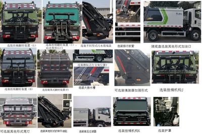 Yutong  YTZ5080ZYS50D6 Compressed garbage truck