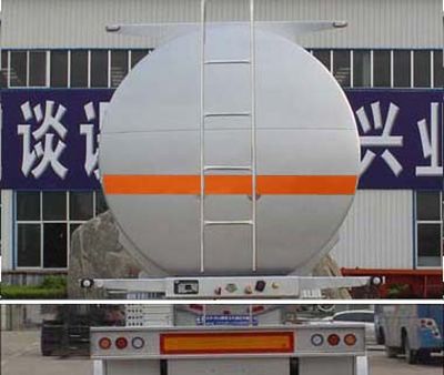 Tongyada  CTY9403GRYLJC Aluminum alloy flammable liquid tank transport semi-trailer