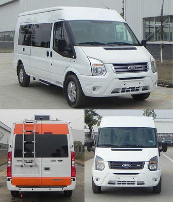 Jiangling Quanshun brand automobiles JX5049XDWMC Mobile service vehicle