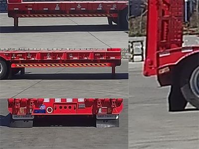 Liyuanda brand automobiles LWY9406TDP Low flatbed semi-trailer