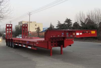 Huayue Xing brand automobilesFNZ9402TDPLow flatbed semi-trailer