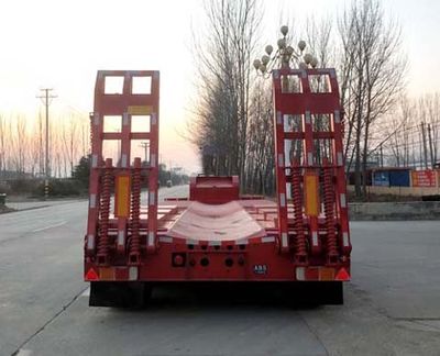 Huayue Xing brand automobiles FNZ9402TDP Low flatbed semi-trailer