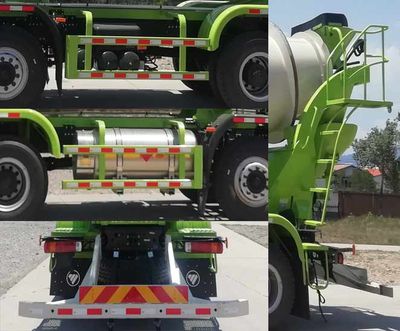 Reza BJ5319GJB6D Concrete mixing transport vehicle