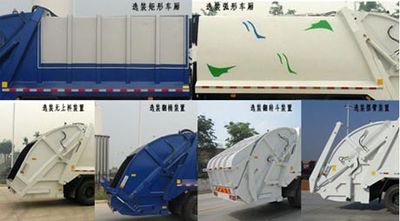 Chusheng  CSC5161ZYSD Compressed garbage truck