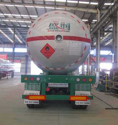 Shengrun  SKW9406GYQ Semi trailer for liquefied gas transportation