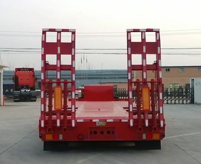 Jishixin brand automobiles LYY9401TDP Low flatbed semi-trailer