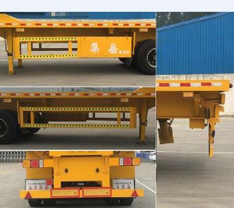 Jiyue  TZZ9400ZZXP Flat dump semi-trailer