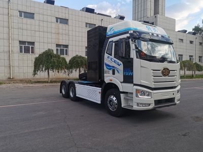 Jiefang Automobile CA4250P66T1FCEVA2 Fuel cell semi-trailer tractor