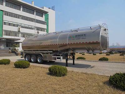 Shengrun  SKW9405GYSL Aluminum alloy liquid food transportation semi-trailer