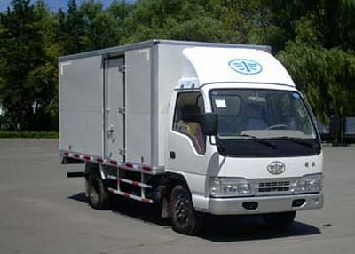 Jiefang Automobile CA5041XXYK4L3D Box transport vehicle