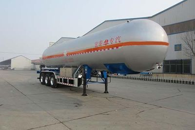 Zhengkang Hongtai brand automobiles HHT9402GYQ Semi trailer for liquefied gas transportation