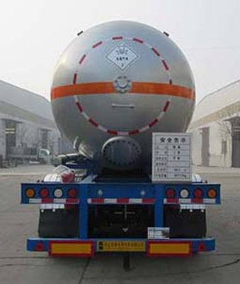 Zhengkang Hongtai brand automobiles HHT9402GYQ Semi trailer for liquefied gas transportation