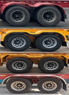 Yunsheng brand automobile LWS9350TJZ Container transport semi-trailer