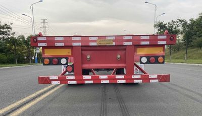 Yunsheng brand automobile LWS9350TJZ Container transport semi-trailer