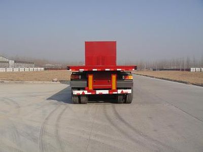 Jinyue  LYD9400ZZXP Flat dump semi-trailer