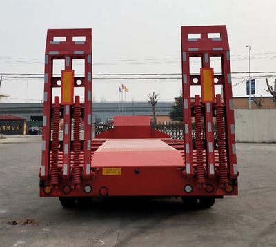 Fucai  YJX9400TDPA Low flatbed semi-trailer