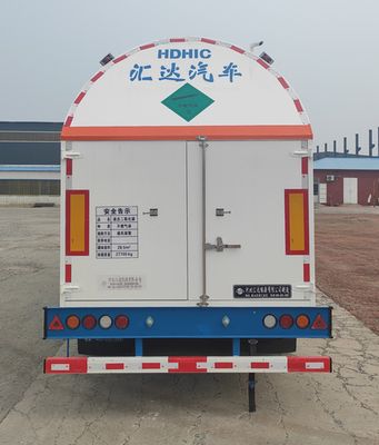 Huida brand automobiles YHD9406GYU Carbon dioxide transport semi-trailer