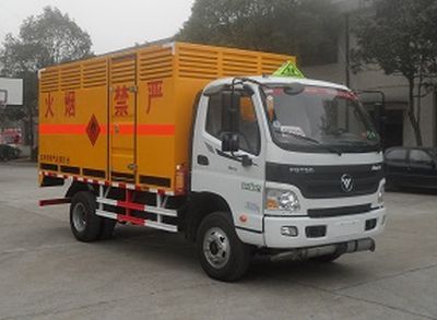 Tongxin  TX5080XRQ4FT Flammable gas box transport vehicle